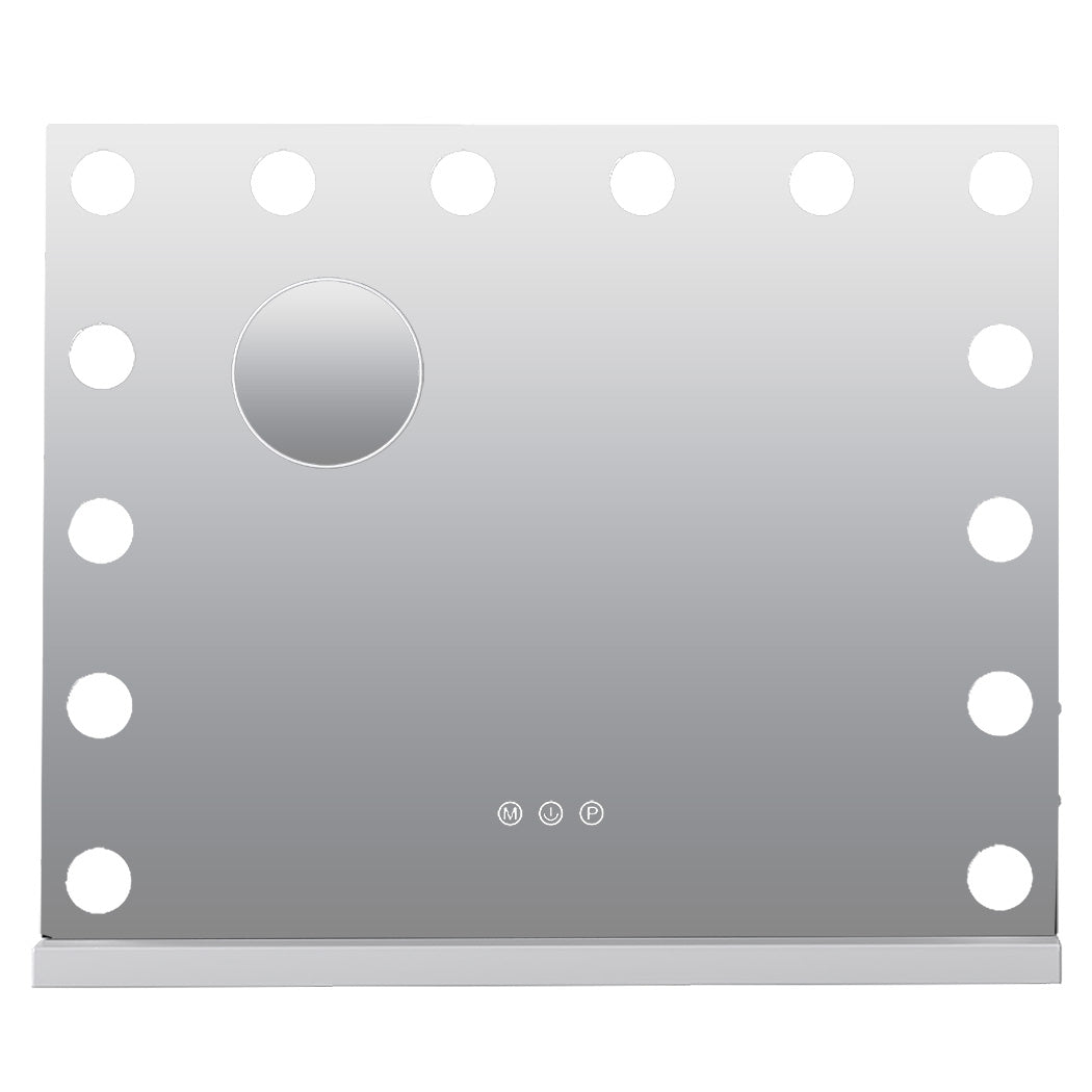 Yezi Led Vanity Makeup Mirror 42X50cm
