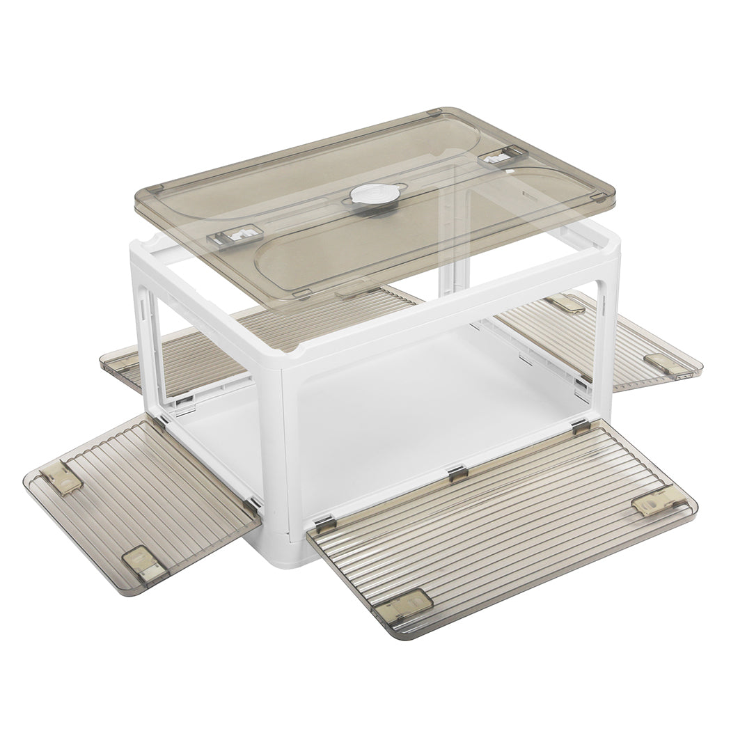 55L Storage Boxes Stackable Container Medium