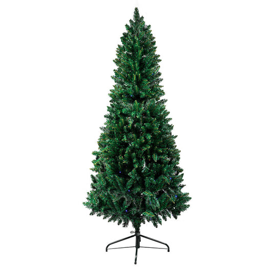 Santaco Prelit Slim Pencil Christmas Tree 2.4M