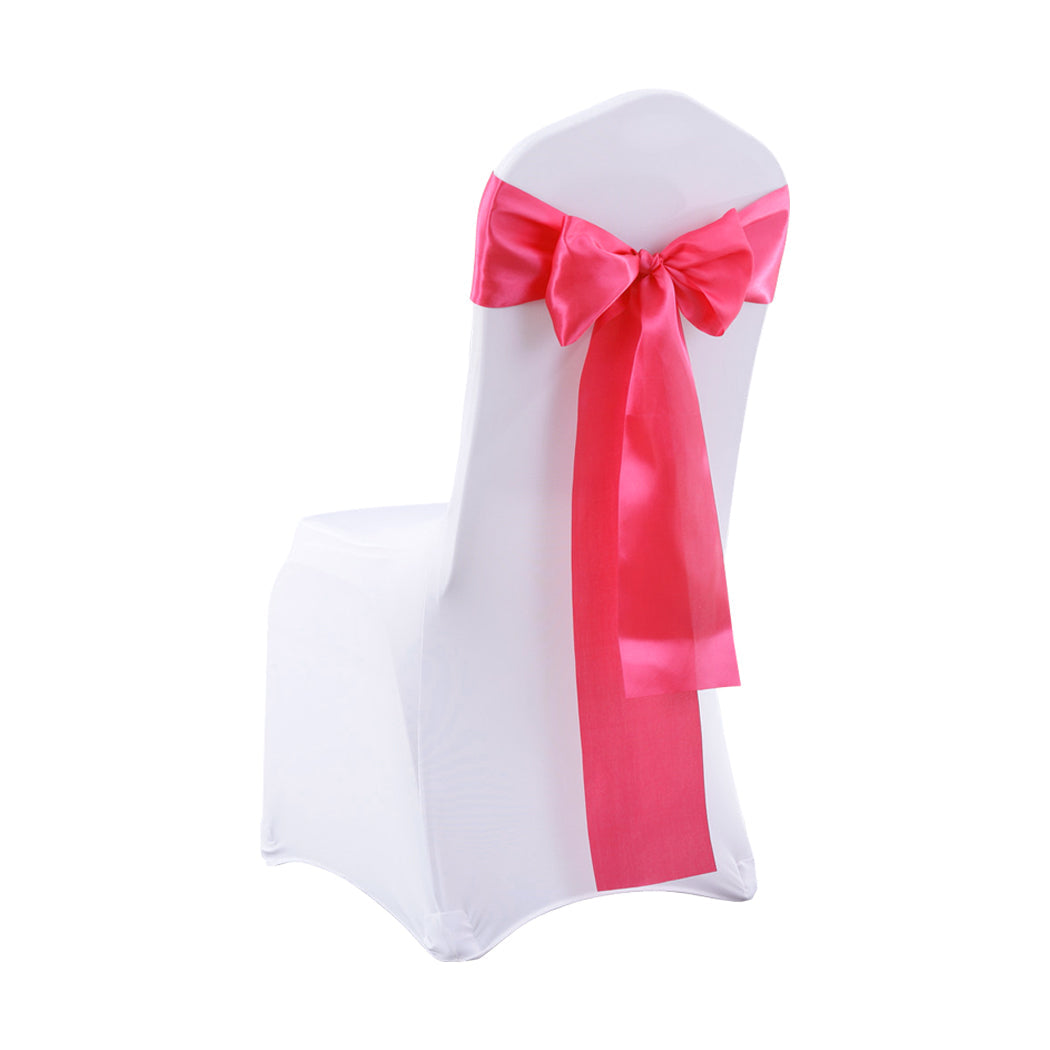 20X Satin Table Runners Chair Sashes Mauve