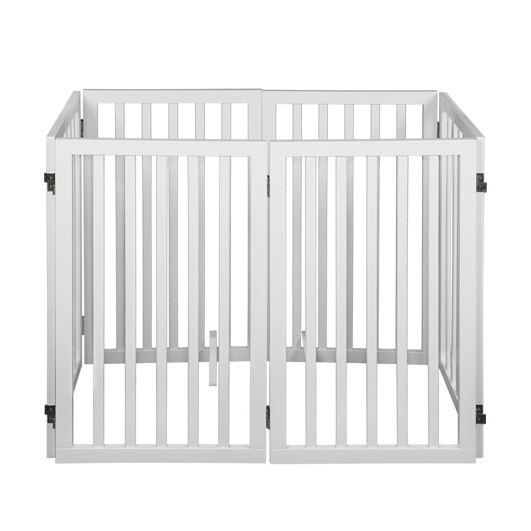 Pawz Pet Gate Dog Fence Safety White 10 Pack