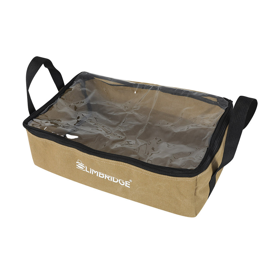 Slimbridge 3Pcs Camping Canvas Storage Khaki