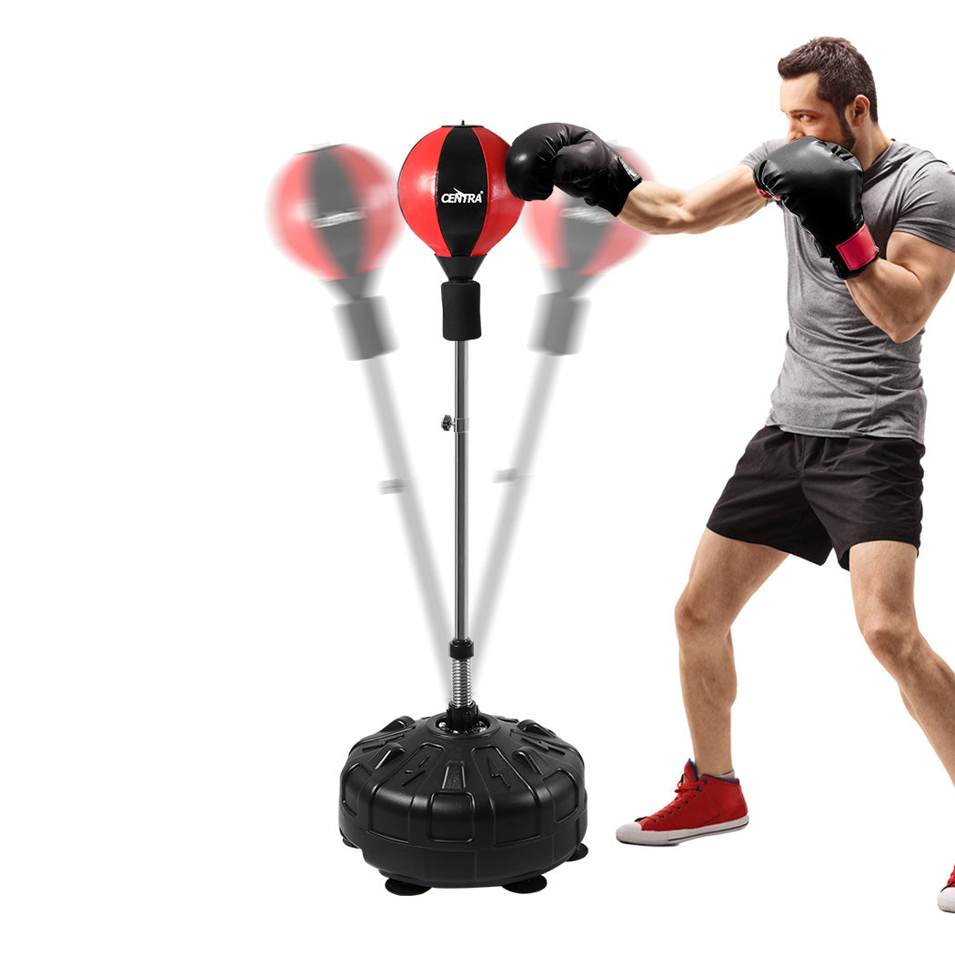Boxing Punching Bag Speed Ball Free Standing Reflect Reaction Training