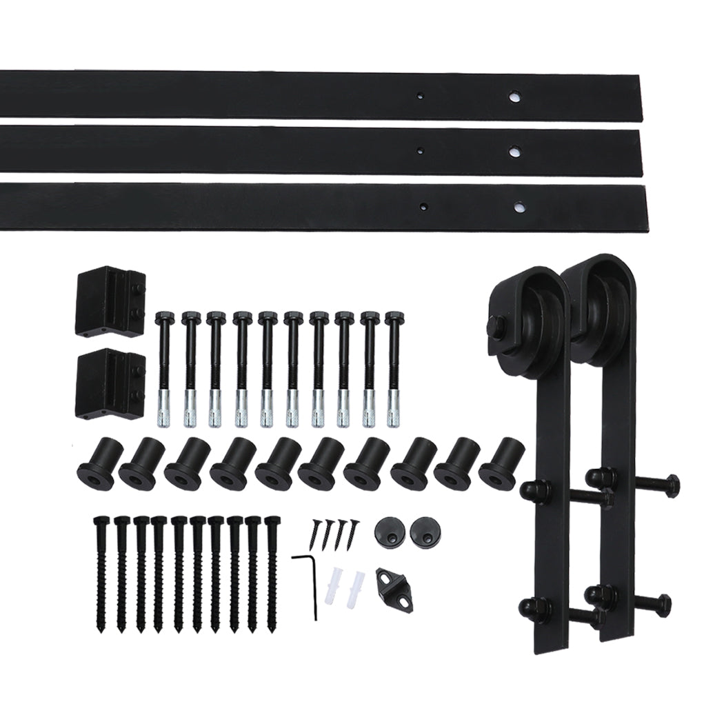 Antique Classic Style Double Sliding Door 3.66M Track Kit 4.3Mx6.1M