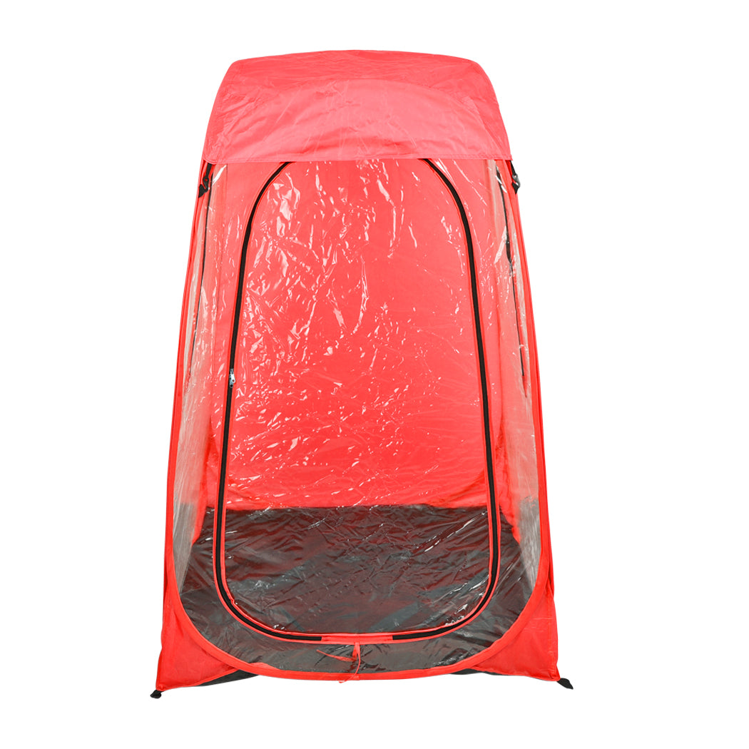 2X Pop Up Tent Camping Weather Red