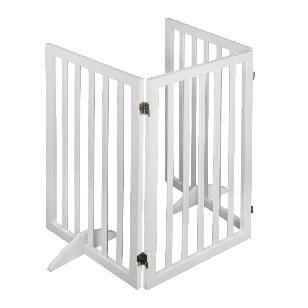 Pawz Pet Gate Dog Fence Safety White 400X 3Mm