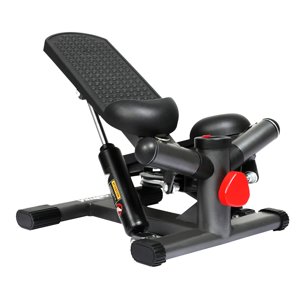 Centra Mini Stepper With Resistance Bands Compact Full-Body Fitness Trainer