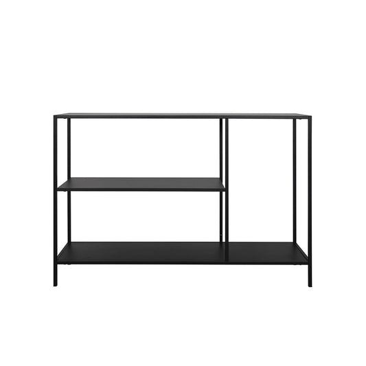 3 Tier Console Table Office Furniture Storage Modern Stylish Organizer For Workspace