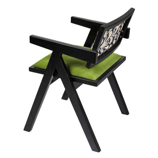 Set Of 2 Retro Dining Chairs With Backrest For Stylish And Comfortable Seating