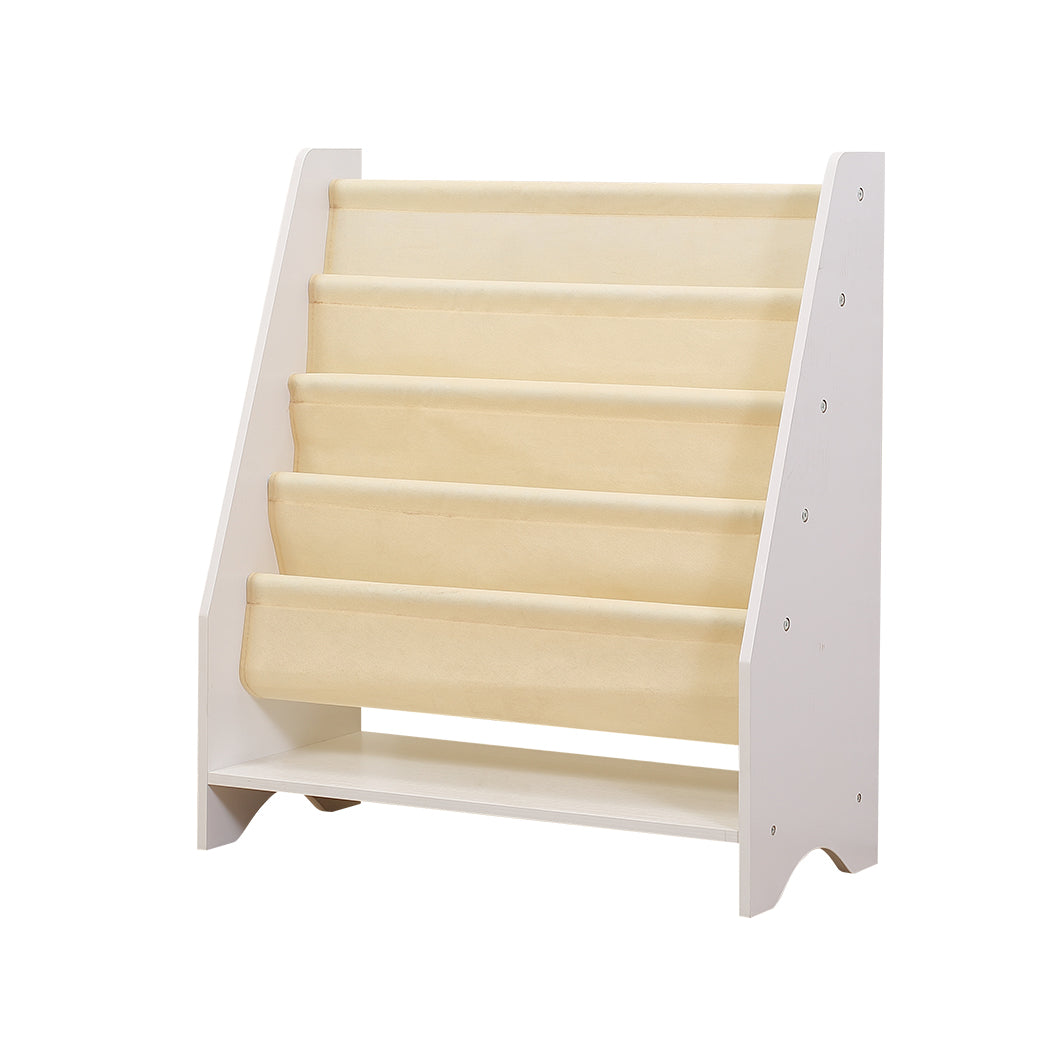 4 Tier Kids Bookshelf Bookcase Magazine