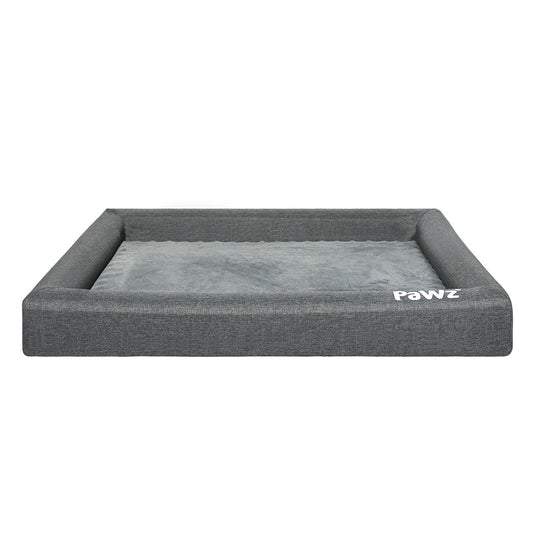 Pawz Memory Foam Pet Bed Calming Dog L Large Comfort And Support For Relaxed Sleep