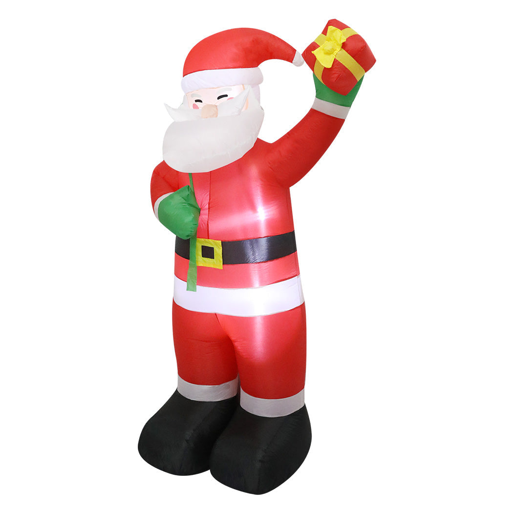 Santaco Inflatable 2.4M Claus Led Christmas Decor