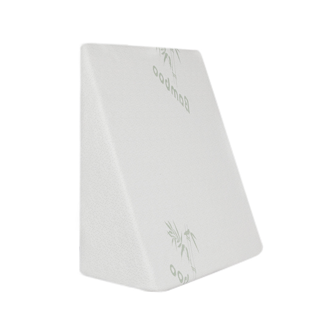 Dreamz Wedge Pillow Memory Foam White 25