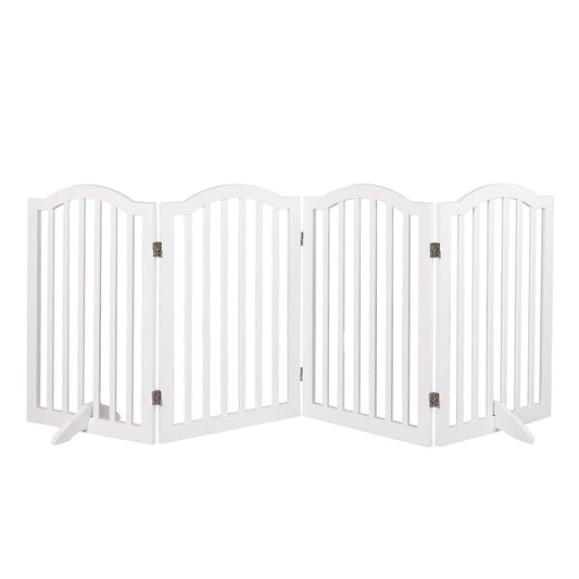 Pawz Pet Gate Dog Fence Safety White