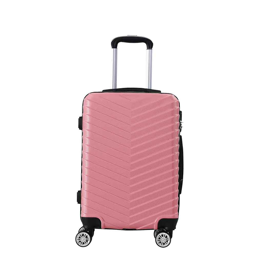 Slimbridge 20" Carry On Travel Luggage Rose Inch