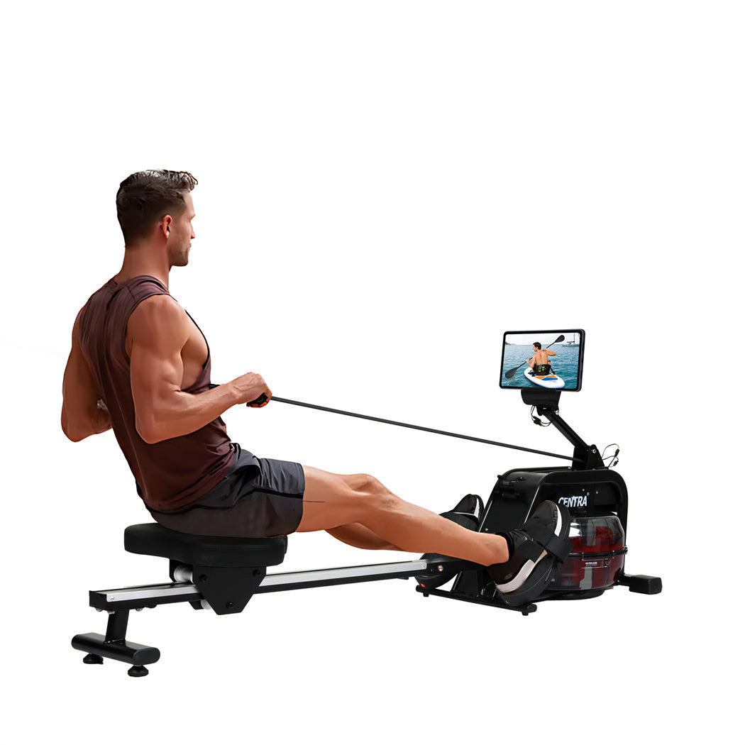 Centra Water Rowing Machine 6 Level Resistant 11L Capacity Tank