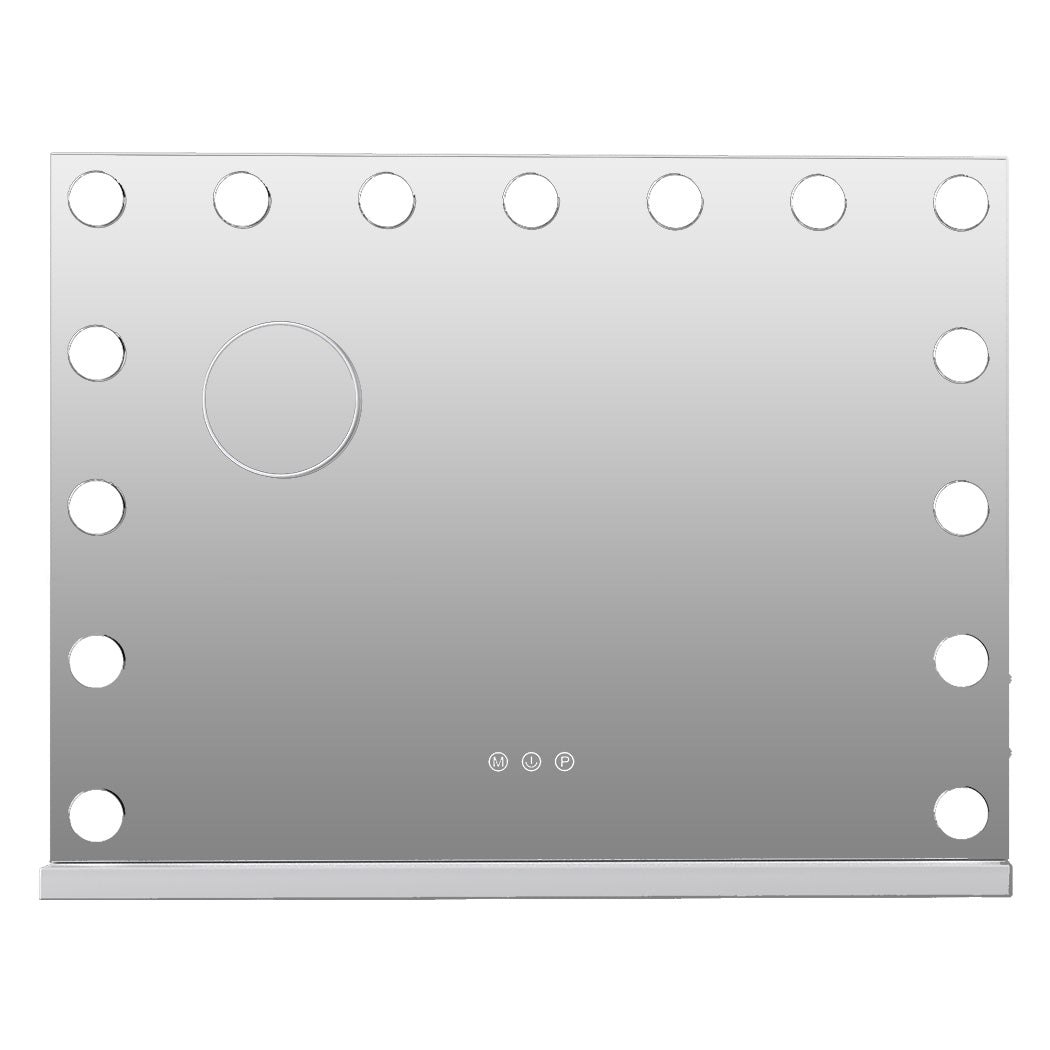 Yezi Led Hollywood Makeup Mirror 45X58cm