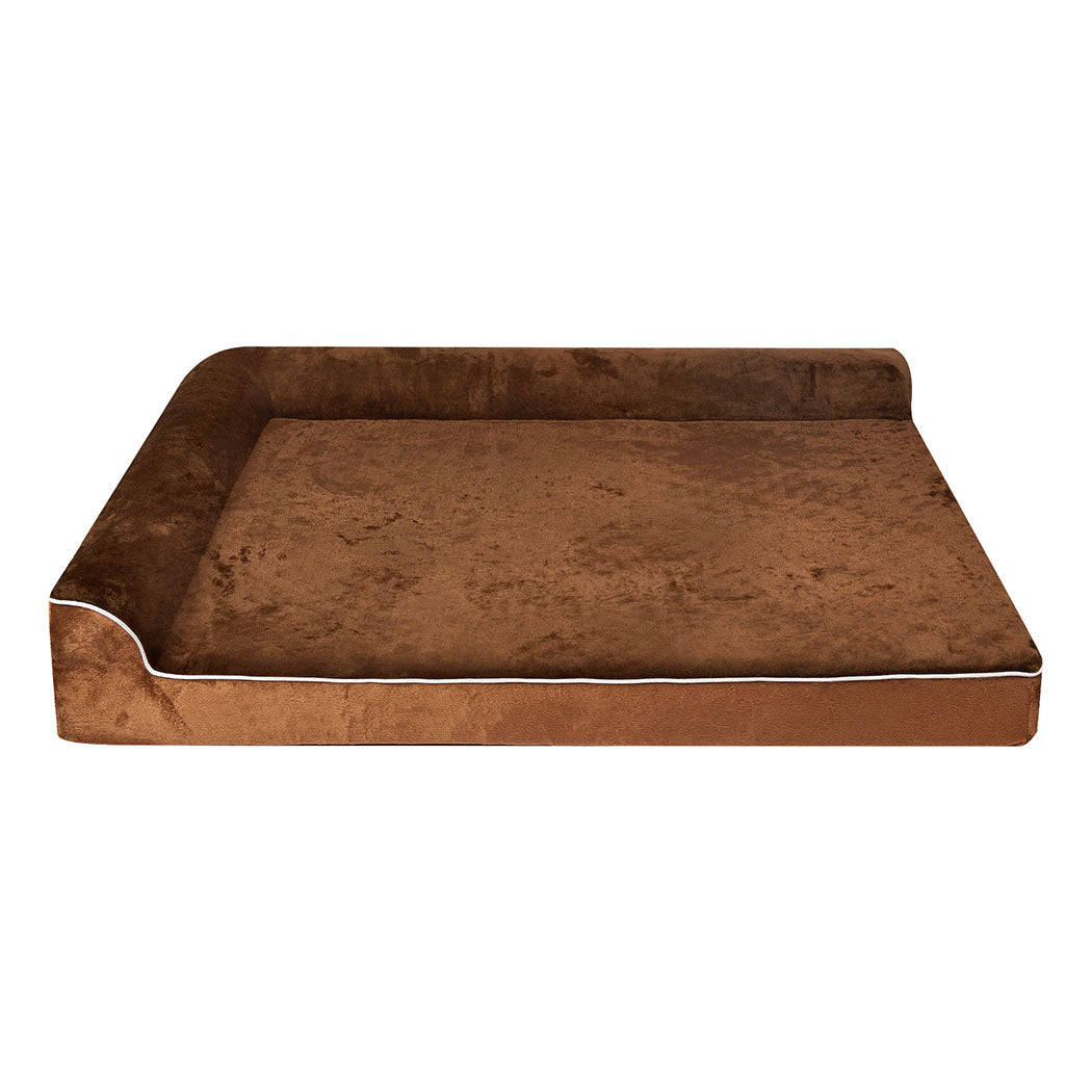 Pawz Orthopedic Dog Bed M Coffee Cozy Support For Medium Sized Dogs