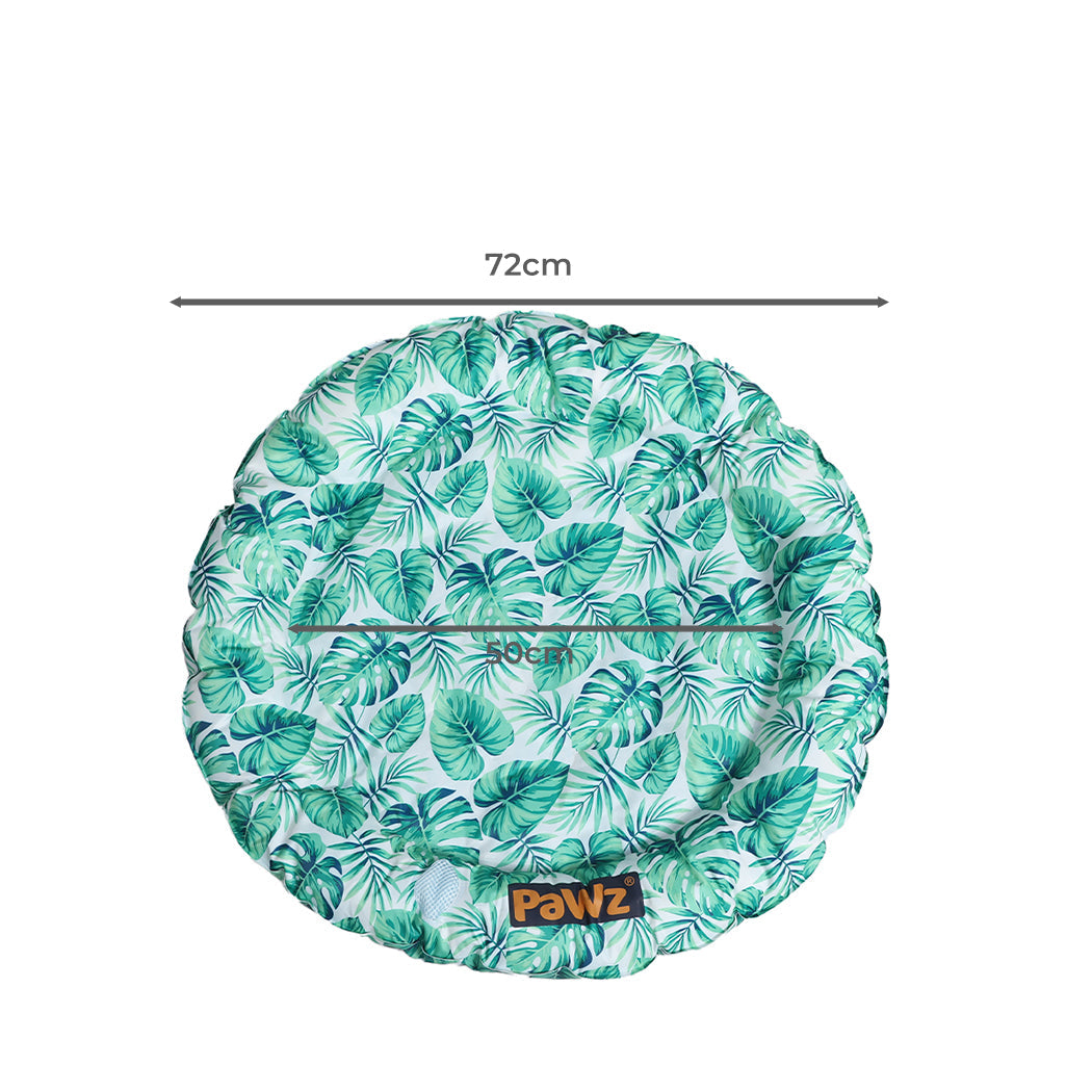 Pawz Pet Cool Gel Mat Cat Bed Dog Bolster Medium