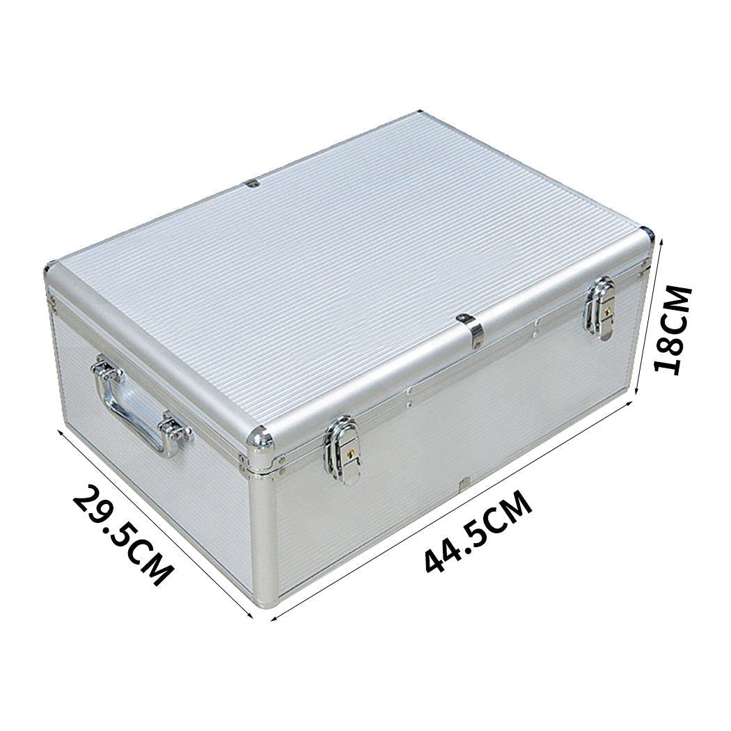 500 Discs Aluminium Cd Dvd Cases Bluray