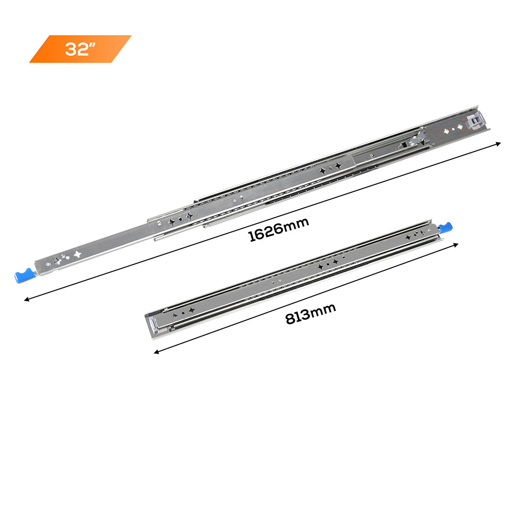 Traderight 150Kg Drawer Slides 813Mm