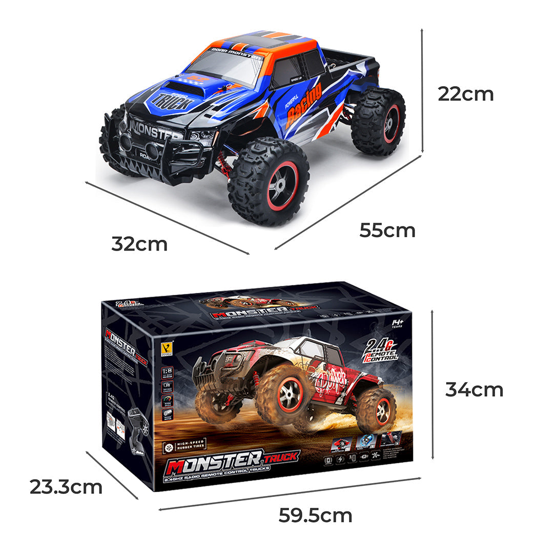 Centra Rc Car 1:8 4Wd Off-Road Racing Blue