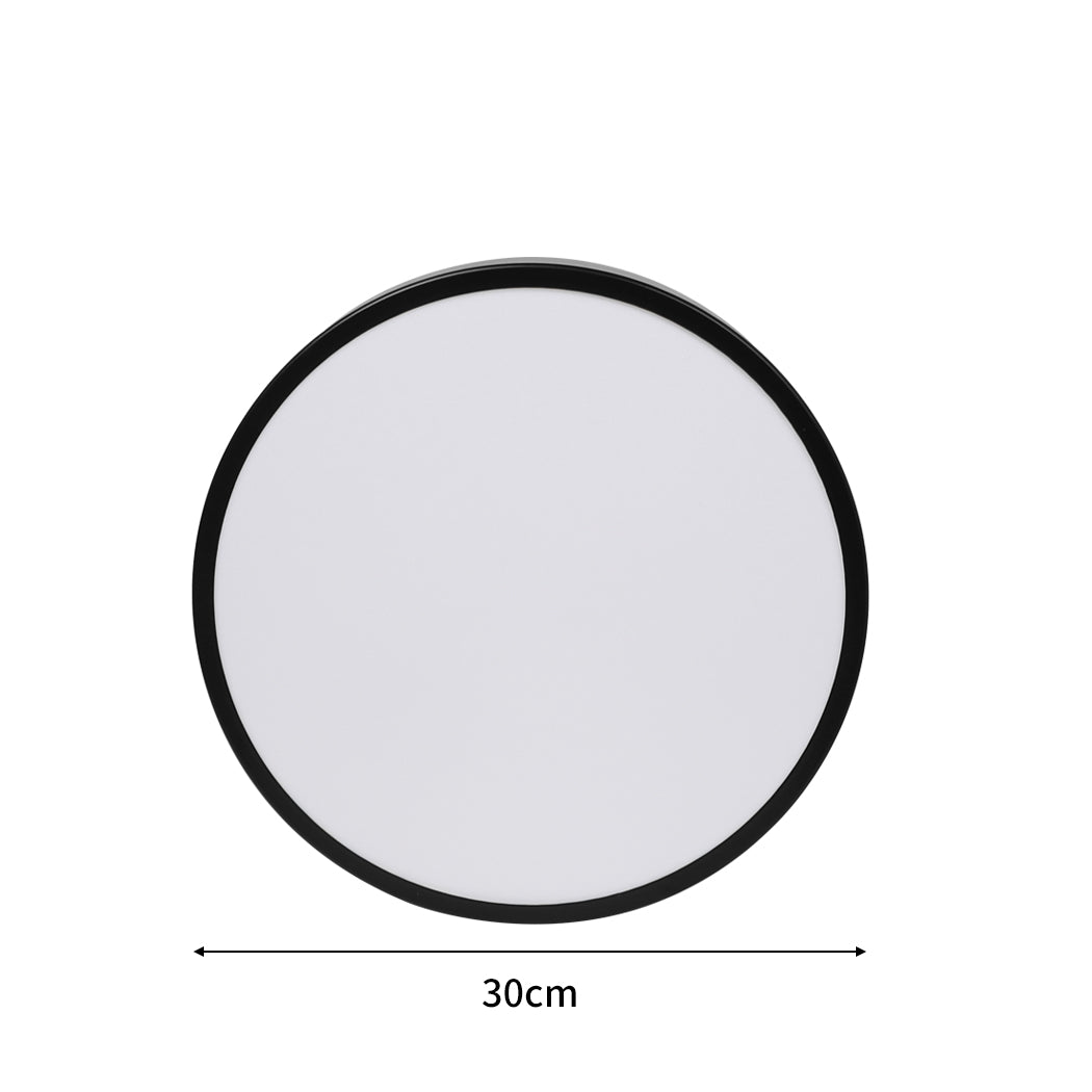Emitto Ultra Thin 5Cm Led Ceiling Down 18W Black
