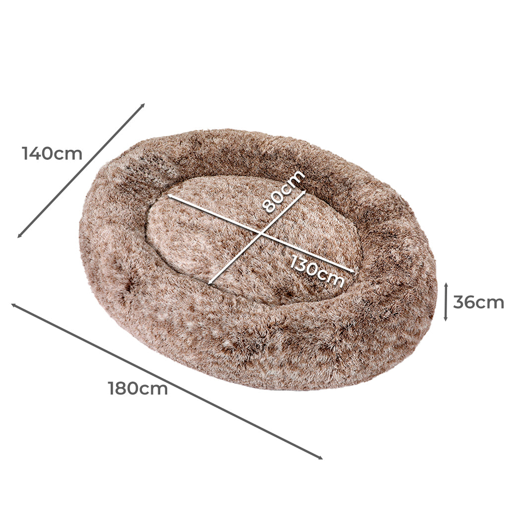 Pawz Replacement Pet Bed Cover Zipper Brown