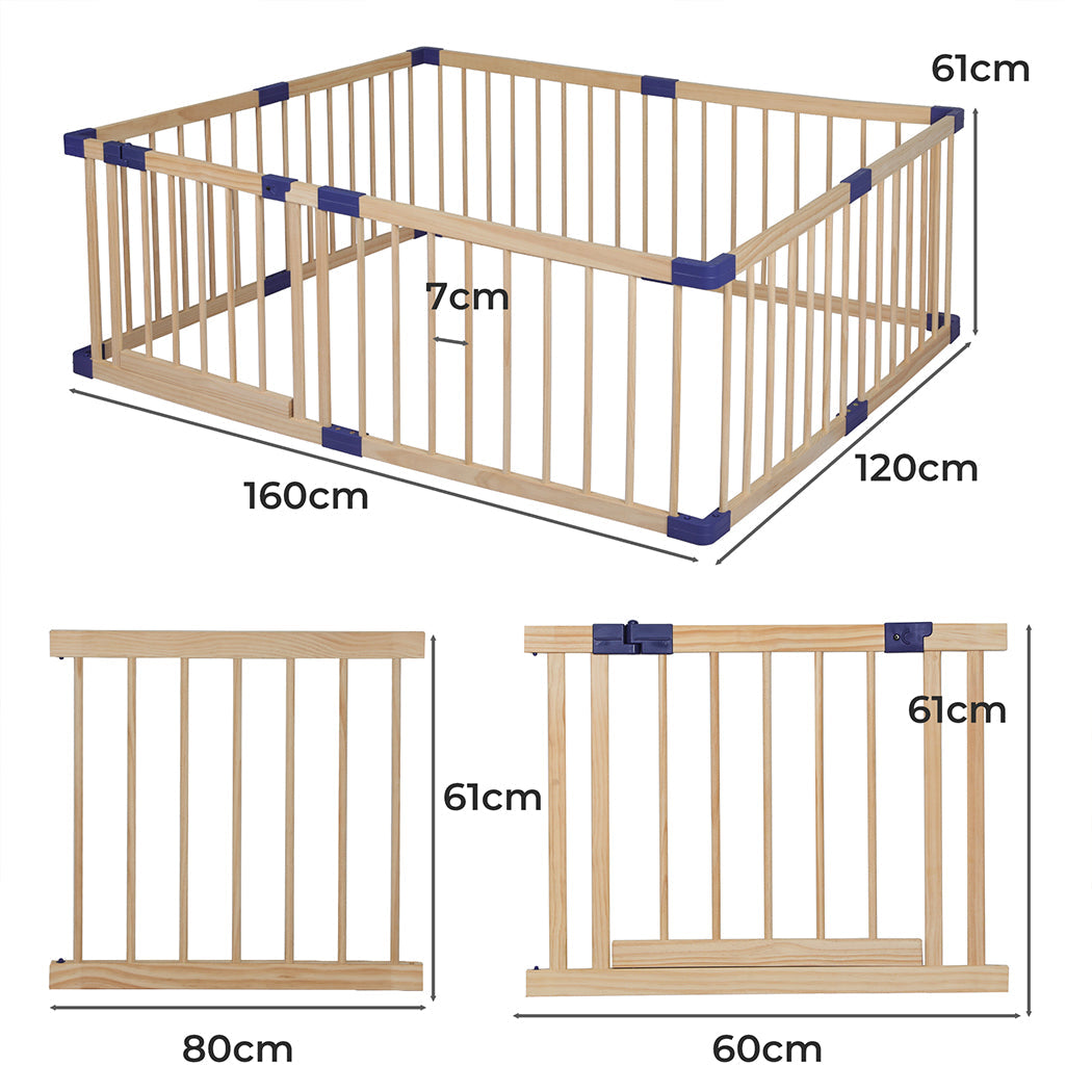 Bopeep Kids Playpen Baby Safety Medium Size