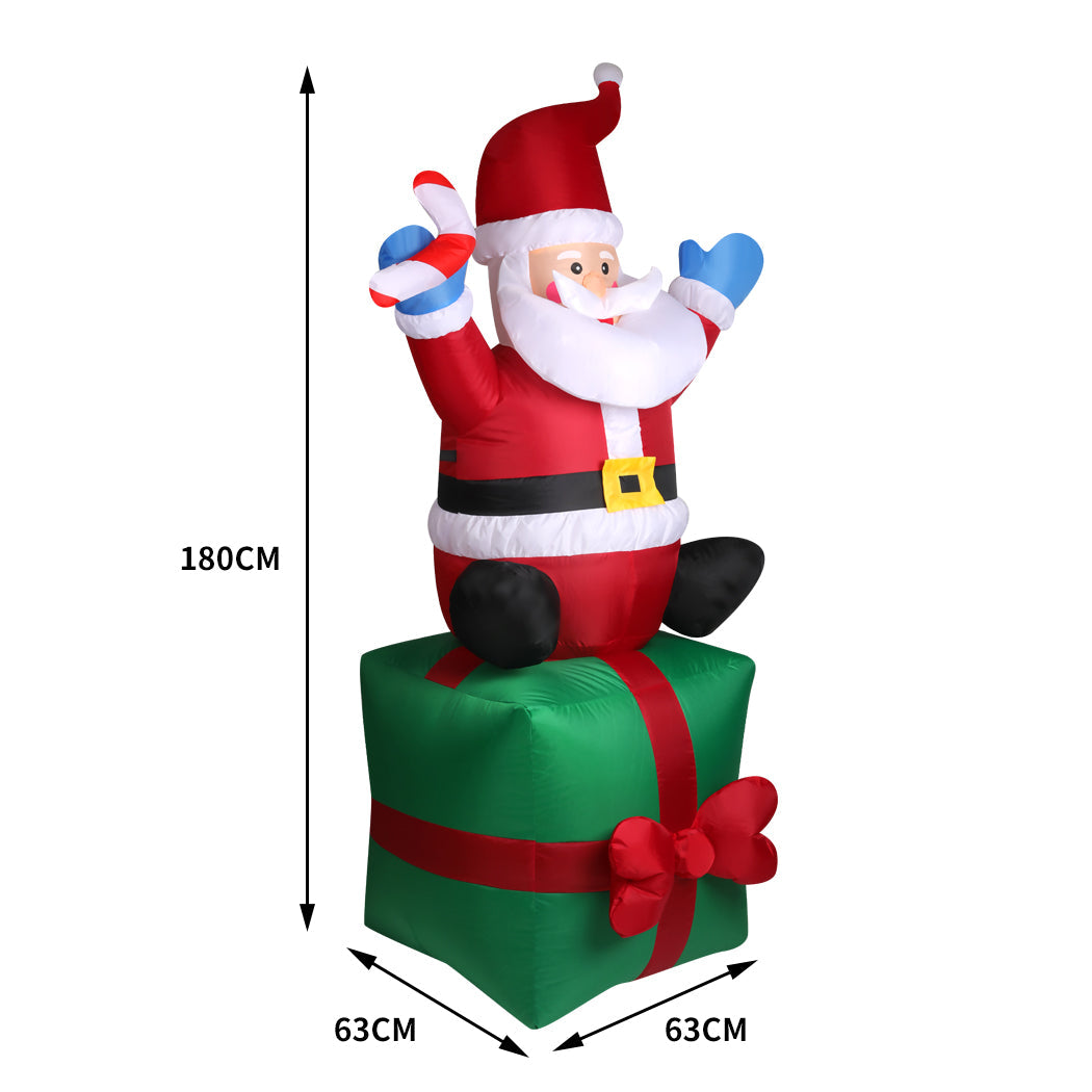 Santaco Inflatable Christmas Outdoor