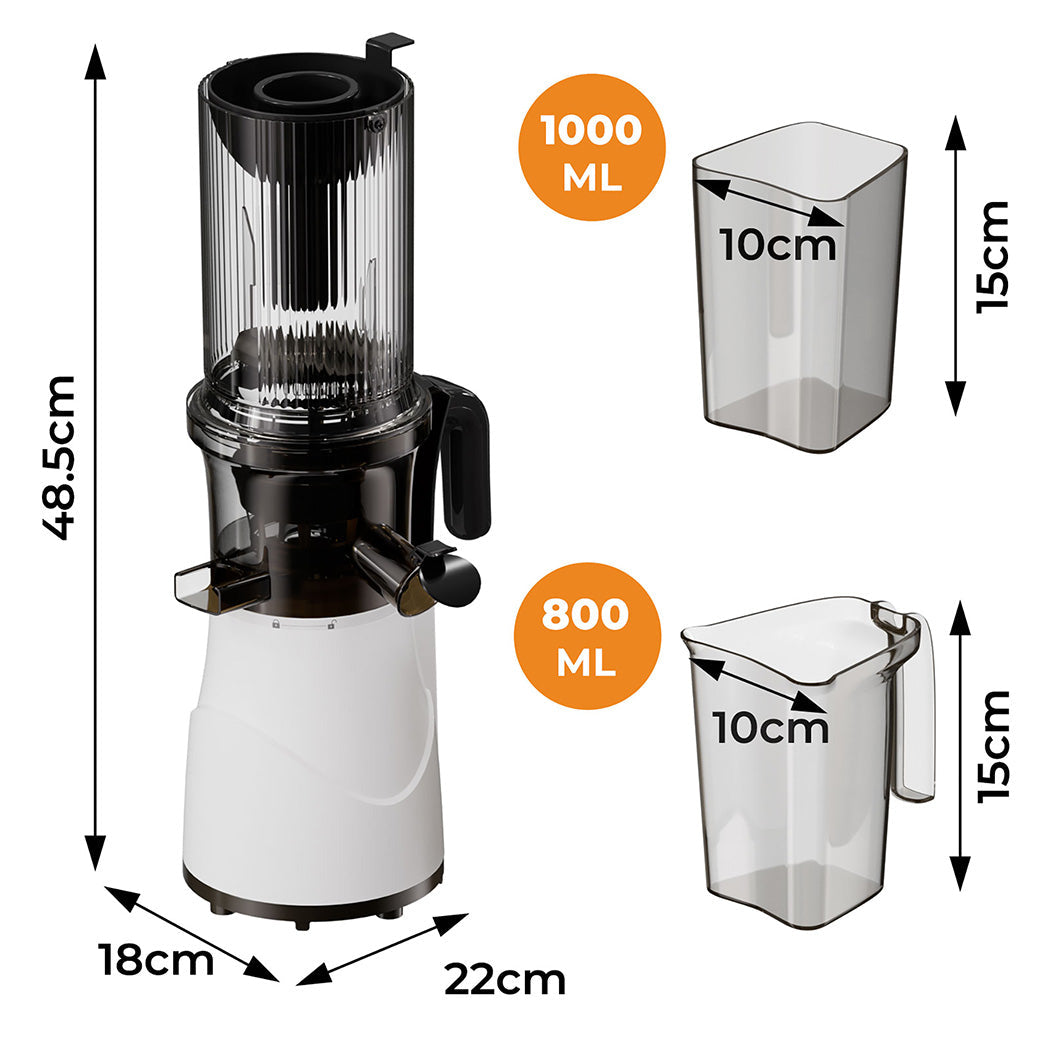 Spector Electric Cold Press Juicer Whole Fruit