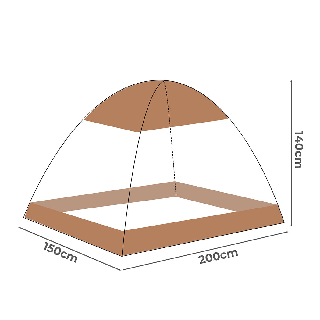 Dreamz Mosquito Bed Nets Foldable Canopy Queen