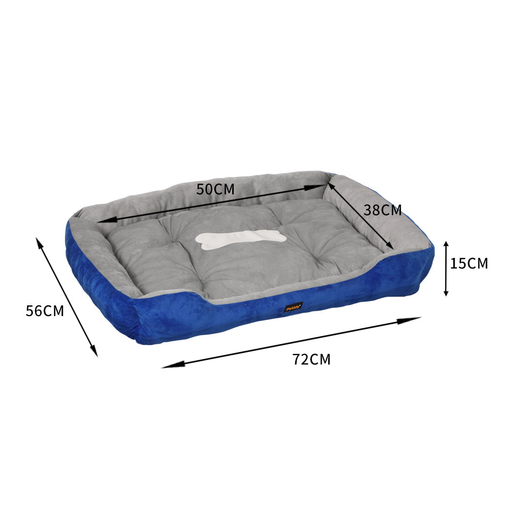 Pawz Pet Bed Dog Beds Bedding Mattress L Black Large