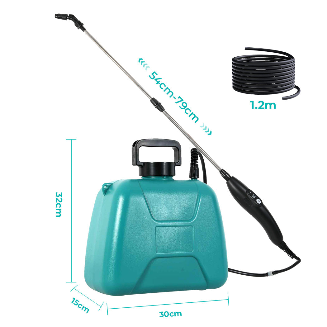 Traderight 8L Electric With Sprayer 3 Mist Nozzles Farm