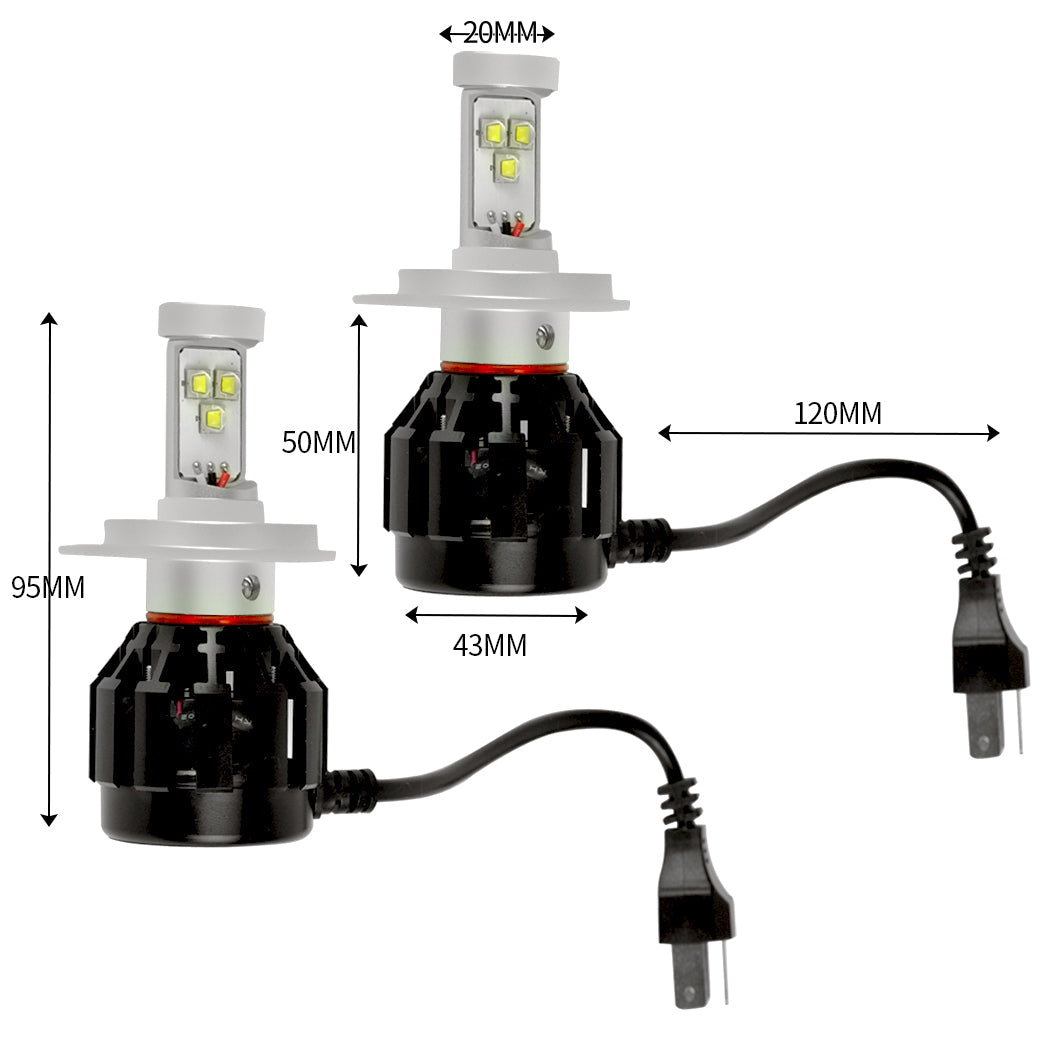 4 Side Cree Led Car Headlight 160W 2500Lm