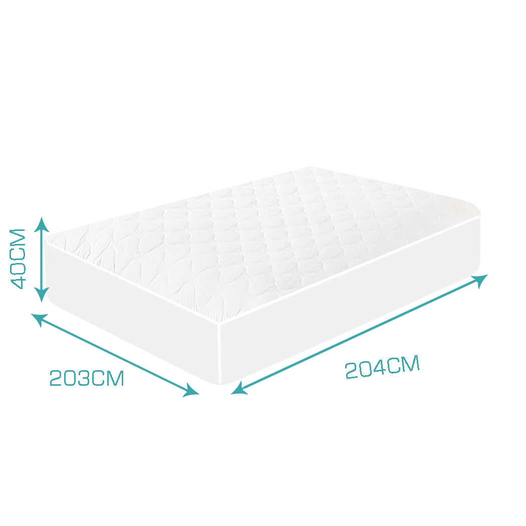 Dreamz Fitted Waterproof Bed Mattress Double