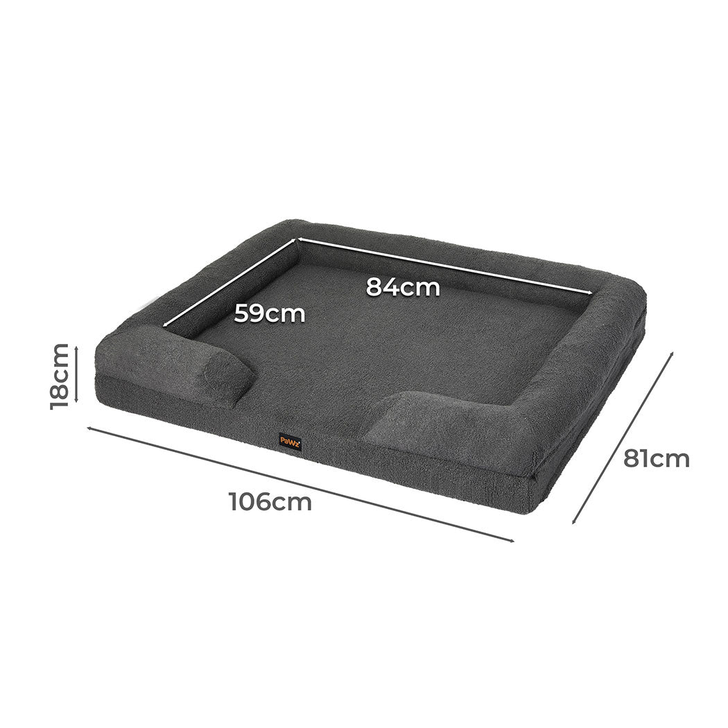 Pawz Memory Foam Pet Sofa Bed