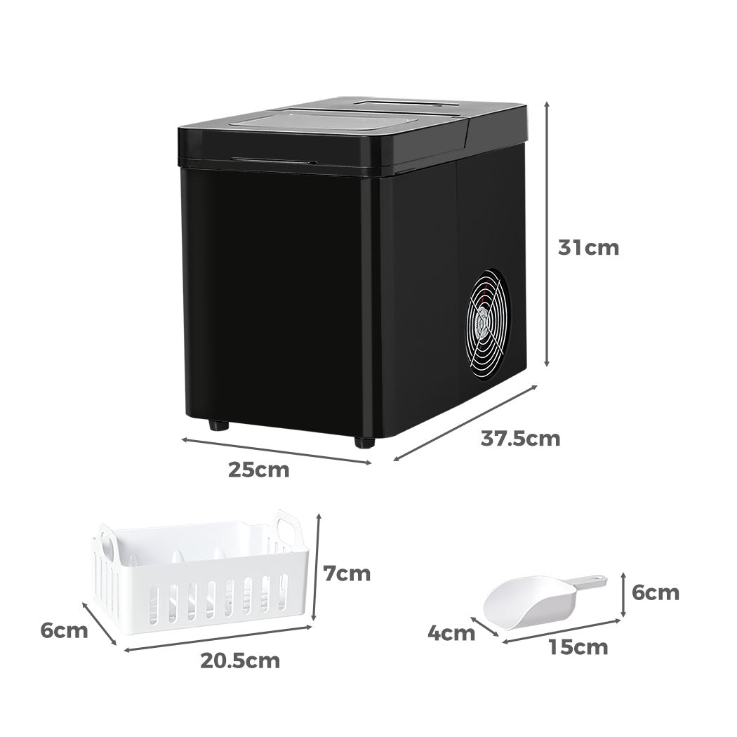 Spector Ice Maker Machine 2.1L Black