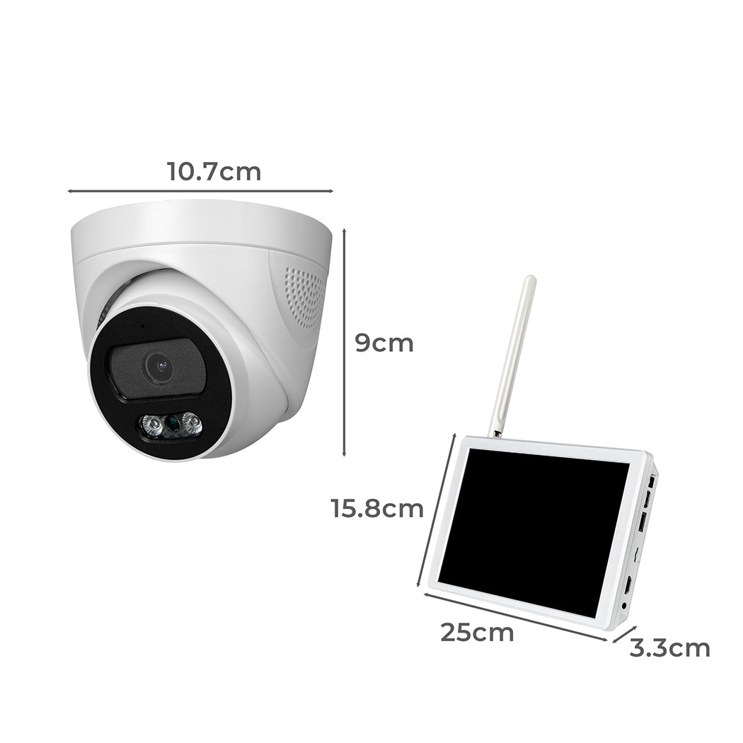 8 Sets Of Wireless Security Camera System Round