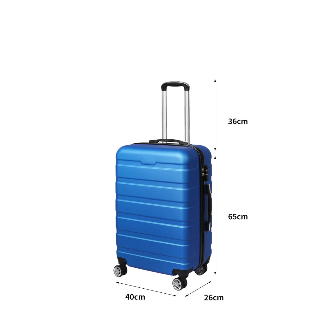 Slimbridge 24" Luggage Case Suitcase Black Inch