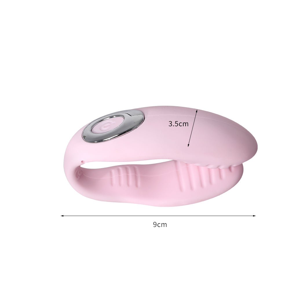 Urway Vibrator Double Shock Clitoris Pink