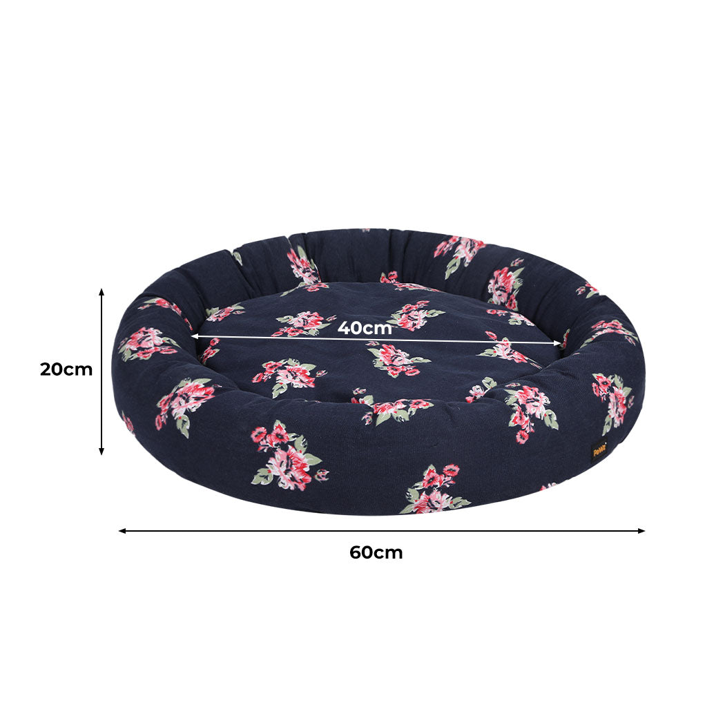 Pawz Dog Calming Bed Pet Cat Washable M Medium