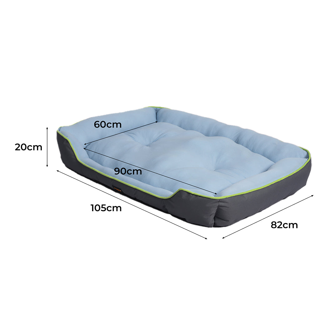 Pawz Pet Cooling Bed Sofa Mat Bolster Large