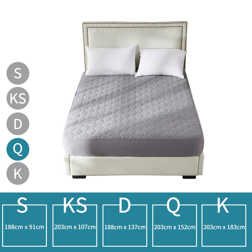 Dreamz Mattress Protector Topper Bamboo King
