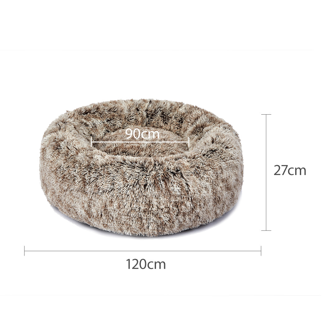 Pawz Pet Beds Dog Cat Soft Warm Kennel Xxl Brown Large