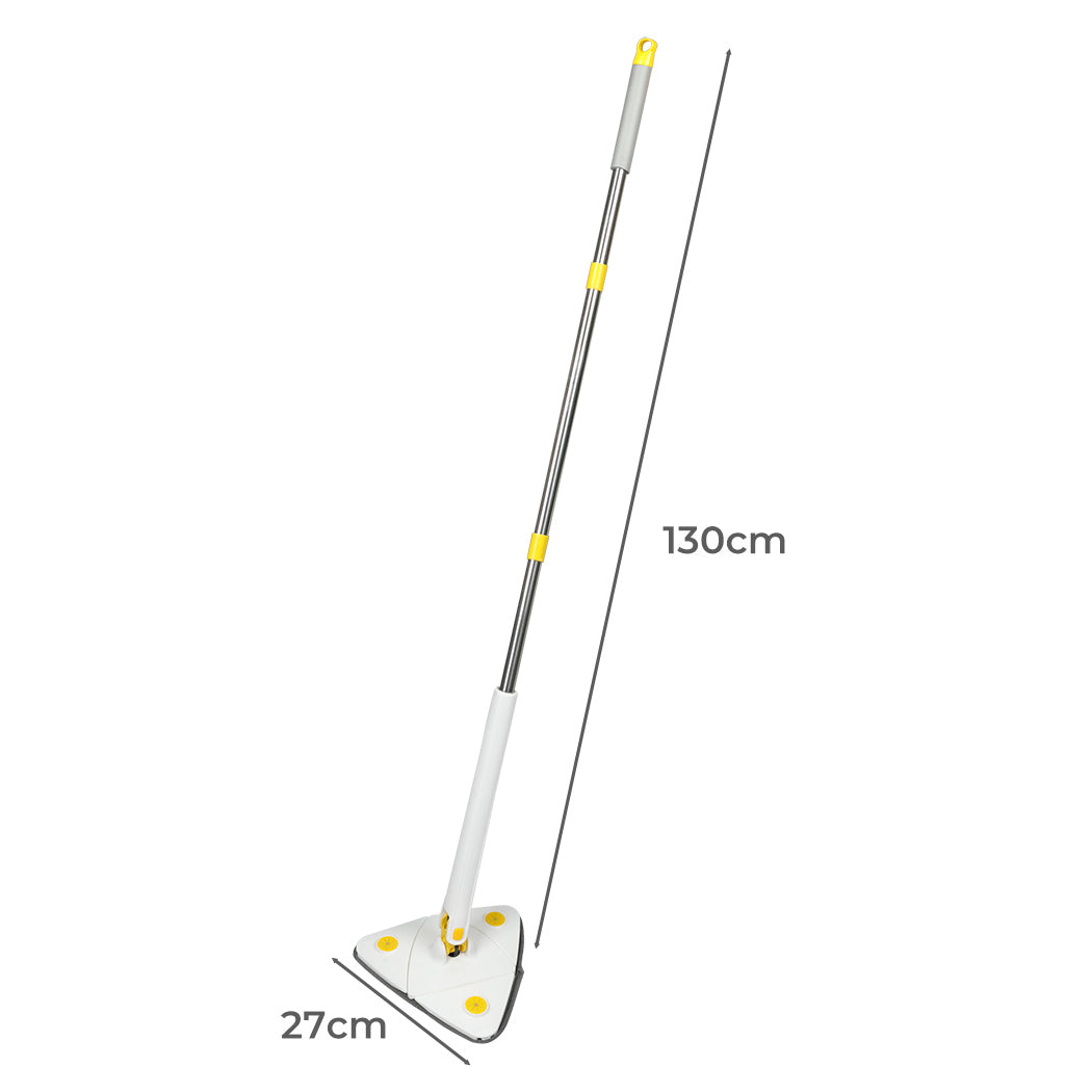 Cleanflo Spin Cleaning Mop 360 Rotatable White