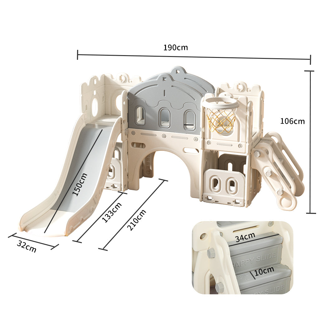 Bopeep 6 In 1 Kids Slide Set