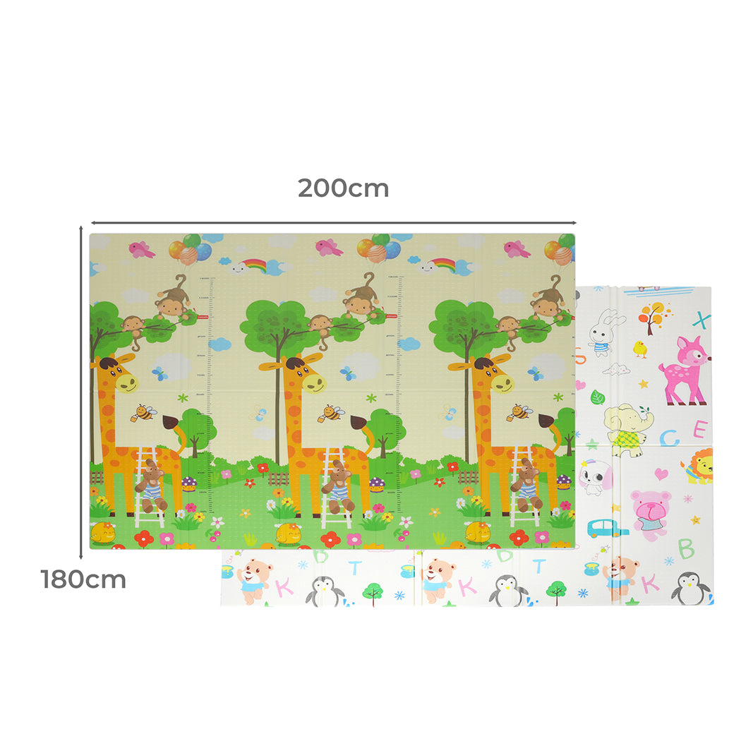 Bopeep Kids Play Mat Baby Crawling Pad Animals