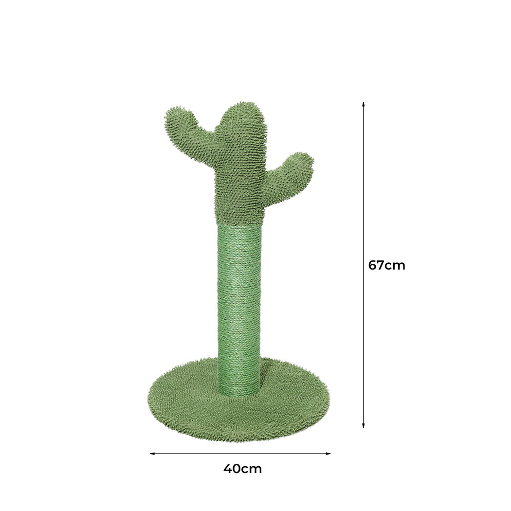Cactus Cat Scratching Posts Pole Tree Green