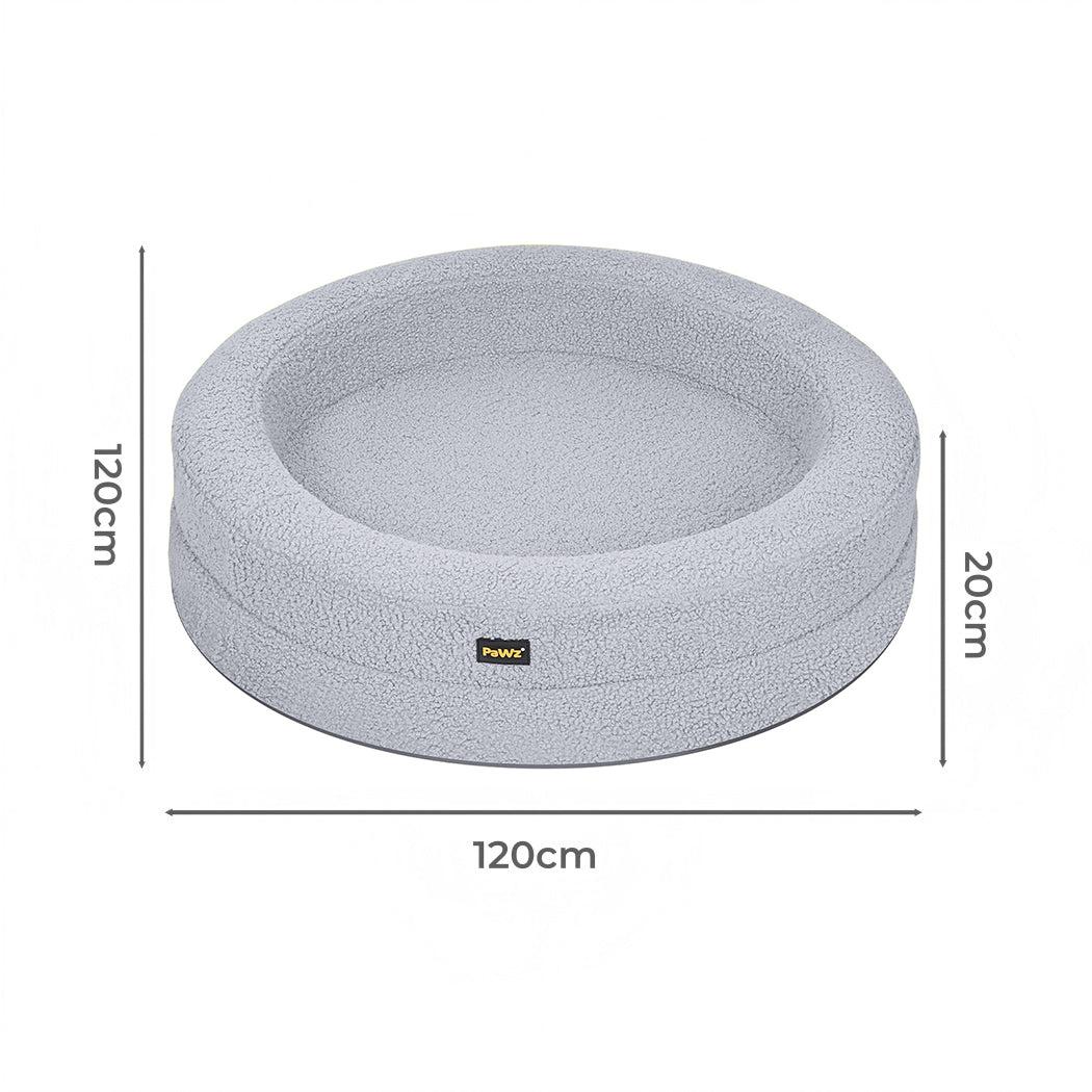 Pawz Pet Orthopedic Calming Bed Memory Foam Dog Sofa